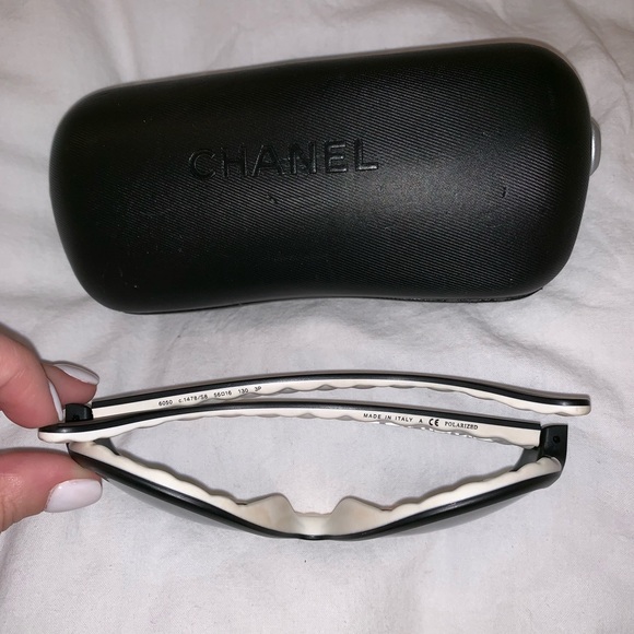 Chanel Vintage Rubber Sunglasses - Picture 4 of 7